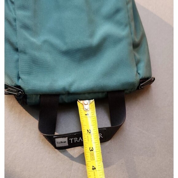 L.L. Bean The Traveler Green Hanging Toiletry Bag Nylon LL Bean Dopp Kit - Picture 11 of 13